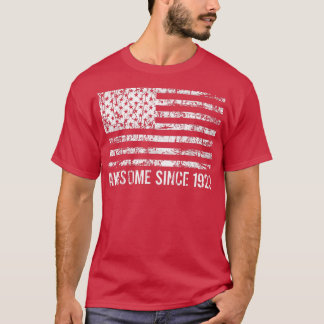 99th birthday, vintage usa , Awesome since 1923  T-Shirt