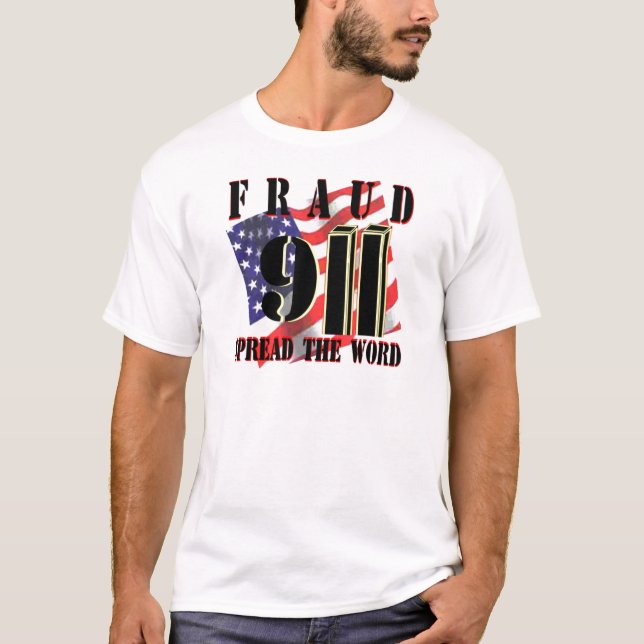 9/11 Betrugs-T - Shirts (Vorderseite)