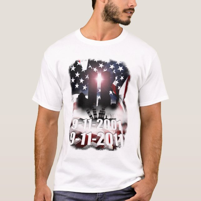 9-11 Jahrzehnt-Denkmal T-Shirt (Vorderseite)