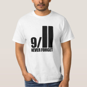 9-11 n'oubliez jamais le T-shirt