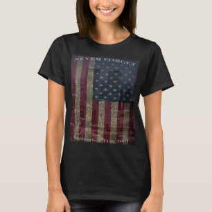 9/11 n'oubliez jamais le T-shirt - femmes