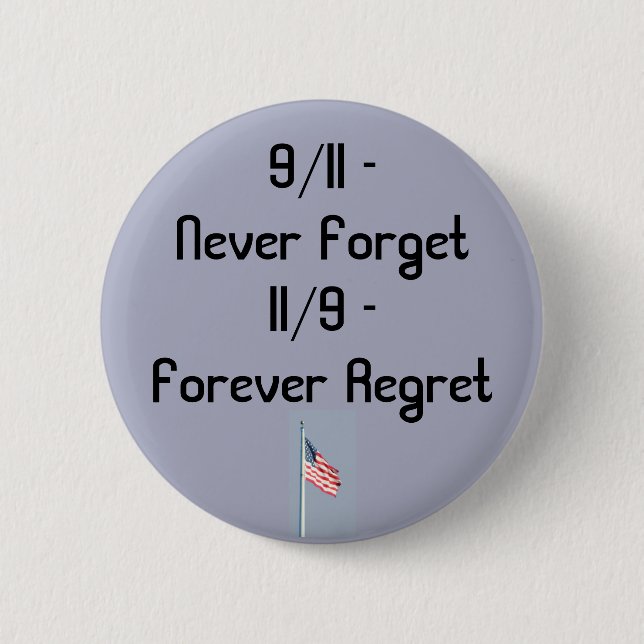 9/11 und 11/9 button (Vorderseite)