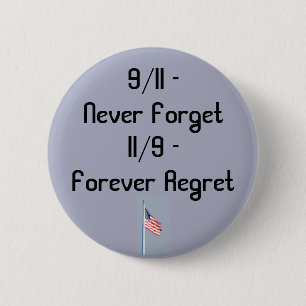 9/11 und 11/9 button