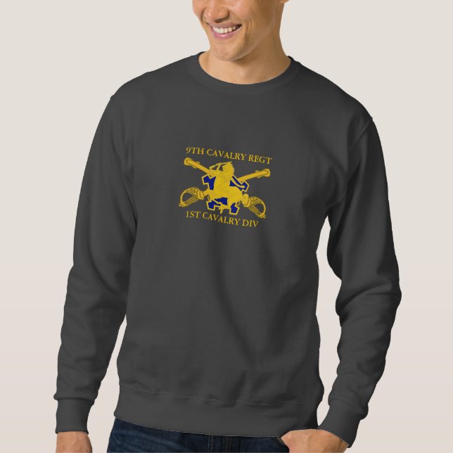 9. 1. CAV Div. SWEATSHIRT DER KAVALLERIE- (Vorderseite)
