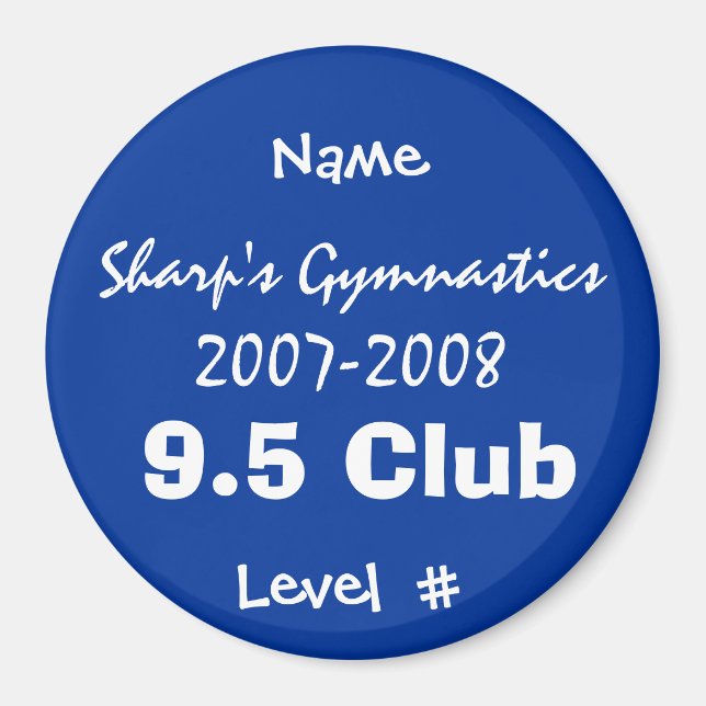 9.5 Club Magnet (Vorne)
