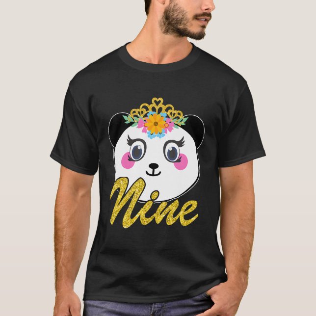 9 9. Panda Unicorn Py T-Shirt (Vorderseite)