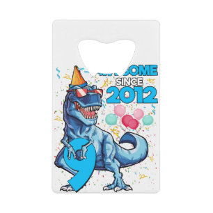 9 Anniversaire Dinosaur 9 Anniversaire Garçon Enfa