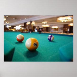 9 Ball - Eckpoket Poster