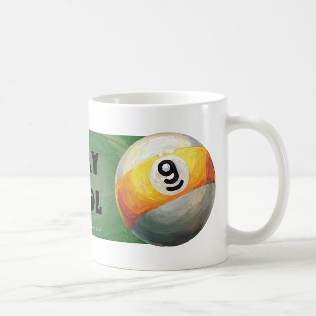 9 Ball Kaffeetasse (Rechts)