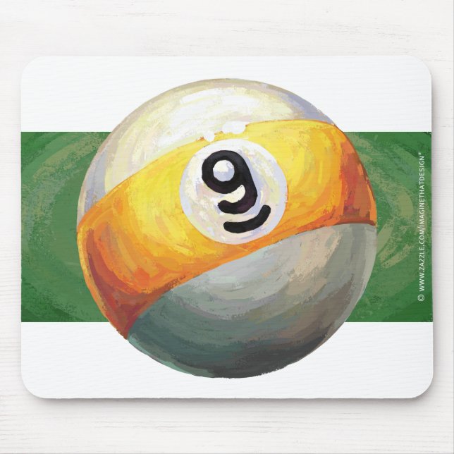 9 Ball Mousepad (Vorne)