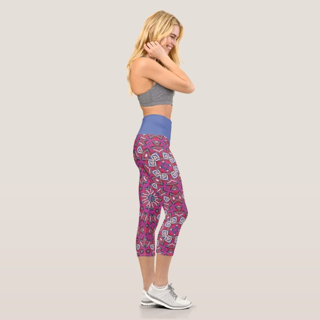 9. Band Kaleidoskop 10 Capri Leggings (Rechts)
