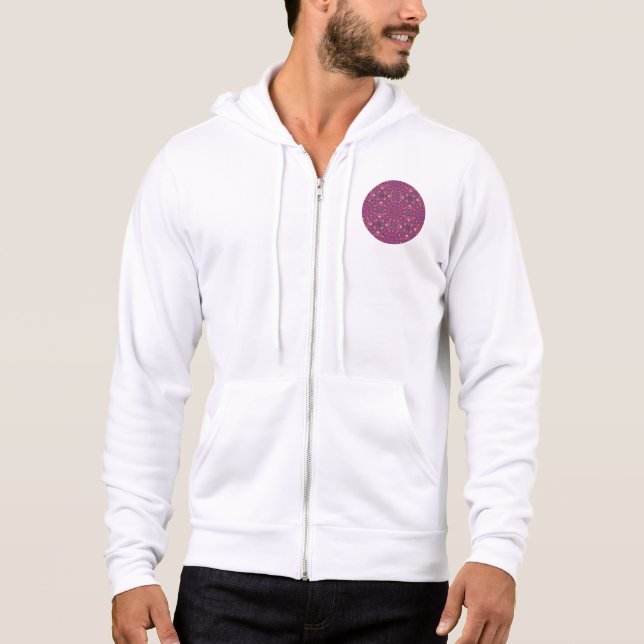 9. Band Kaleidoskop Art 8 Hoodie (Vorderseite)