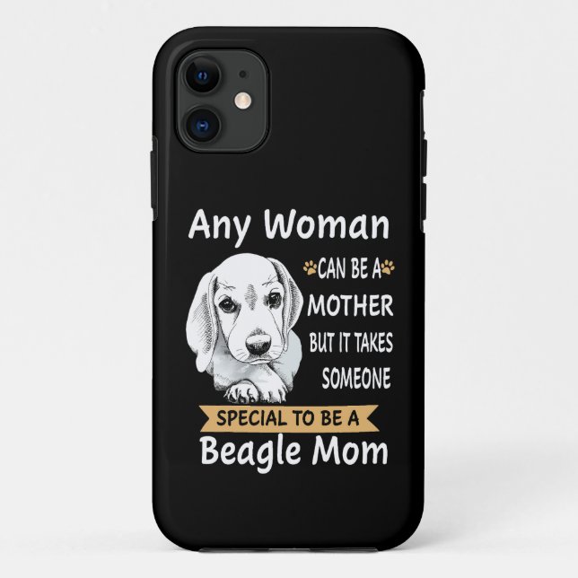9 Besondere Mama für den Beagle Case-Mate iPhone Hülle (Rückseite)