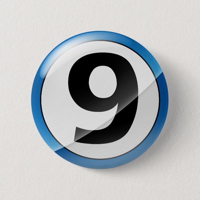 9 blau button (Vorderseite)
