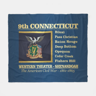 9. Connecticut Infanterie (BH) Fleecedecke