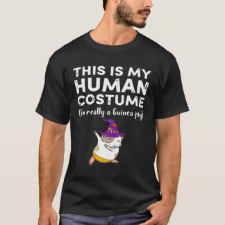 9 Das ist mein menschliches Kostüm Ich bin wirklic T-Shirt