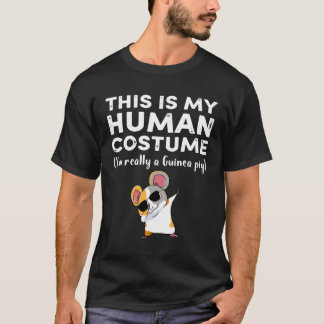 9 Das ist mein menschliches Kostüm Ich bin wirklic T-Shirt