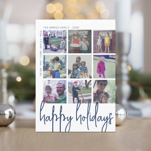 9 Décalage photo - Joyeux Jours fériés Carte de va