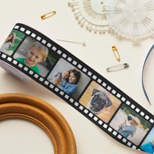 9 Foto Film Strip Satin Ribbon Satinband
