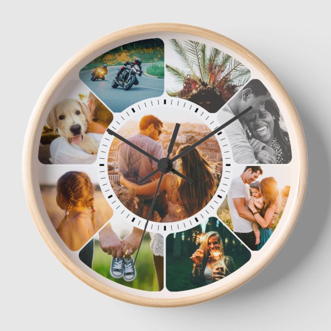 9 Foto gerundete Uhr gerundet (Vorderseite)