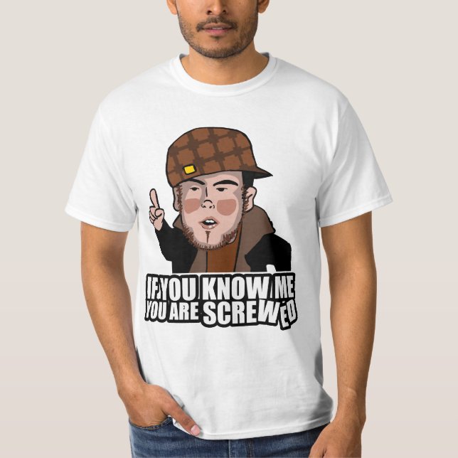 9 GAG-T - SHIRT - SCUMBAG STEVE (Vorderseite)