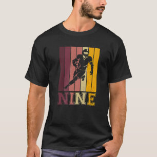 9. Geburtstag für Boys Football Player 9 Jahre alt T-Shirt
