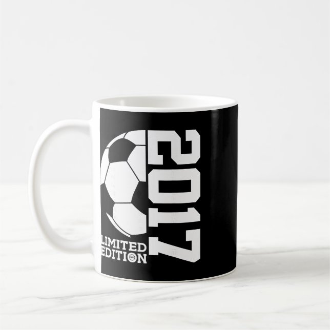 9. Geburtstag Fußball Limited Edition 2017  Kaffeetasse (Links)