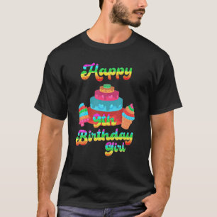 9. Geburtstag Girl Pop Es Party 9 Jahre alt T-Shirt