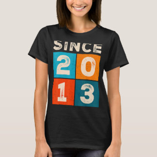 9. Geburtstag Phantastisch seit 2013 Junge Mädchen T-Shirt