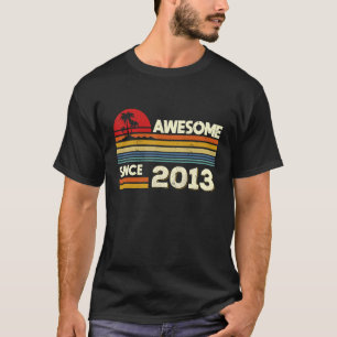 9. Geburtstag Phantastisch seit 2013 Vintag 9 Jahr T-Shirt