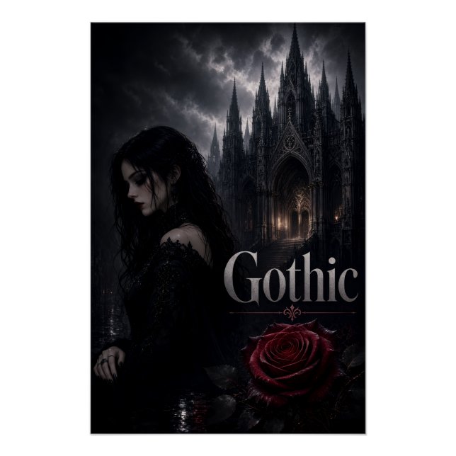 #9  Gotisch  Poster (Vorderseite)
