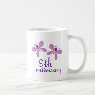9. Hochzeitstag V Kaffeetasse