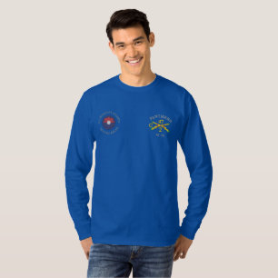9. Identifikations-Flecken u. VSM Infanterie Besticktes Langarmshirt