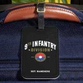 9. Infanterieabteilung "Old Reliables" individuell Gepäckanhänger
