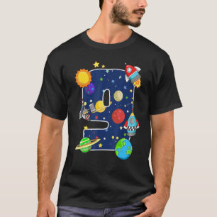 9 Jahre alt Geburtstagsjunge Astronautin 9. Geburt T-Shirt