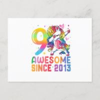 9 Jahre alt Phantastisch seit 2013 Dabbing Unicorn