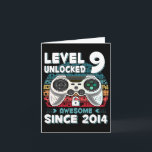 9 Jahre Bday Son Boy Funny Gamer 9. 9. Geburtstag Karte<br><div class="desc">9 Jahre Bday Son Boy Funny Gamer 9. 9. Geburtstag</div>