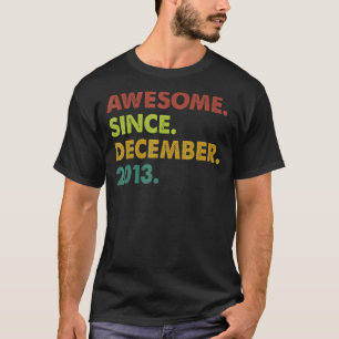 9 Jahre Phantastisch seit Dezember 2013 9. Geburts T-Shirt