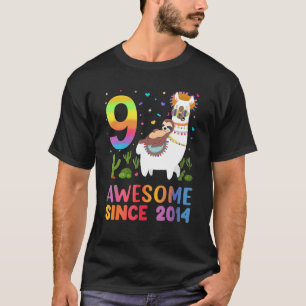 9-jährige Teen Girls Phantastisch seit 2014 9. Geb T-Shirt