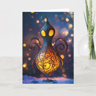 *~* 9 kosmische Augen, die mit Liebe AP97 Dankeskarte