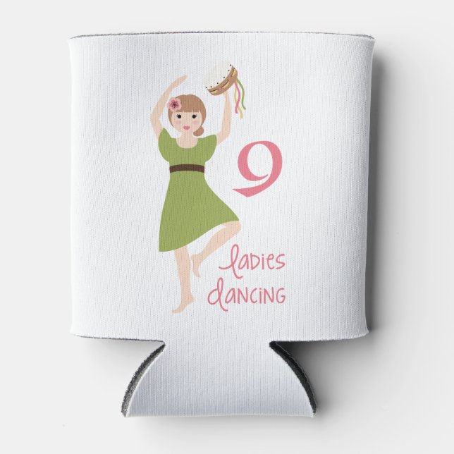 9 Ladys Dancing Dosenkühler (Vorderseite)