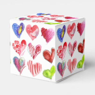 9 Liebe Herz-Papierfeld Geschenkschachtel