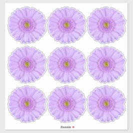 9 Lila Gerber Daisy Blume Kiss-Cut Stickers Aufkleber