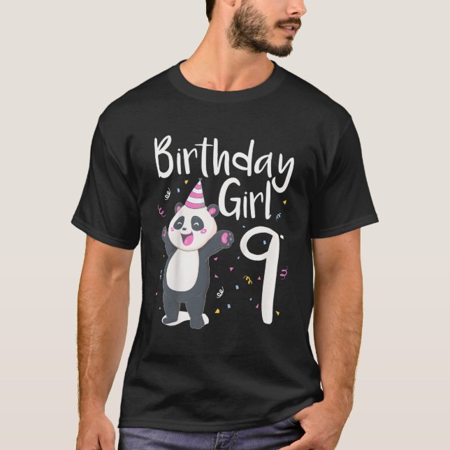 9 Panda 9th Pay T-Shirt (Vorderseite)