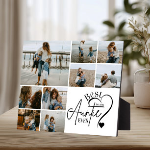 9 Personalisierte Beste-Tante-Foto-Collage Fotoplatte