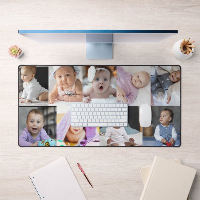 9 photo Collage cadeau personnalisé (Bureau 1)