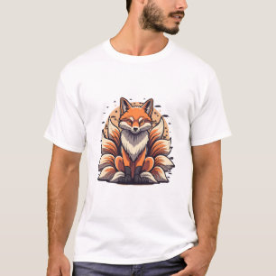 9-schwänziger Fuchsspirit T-Shirt