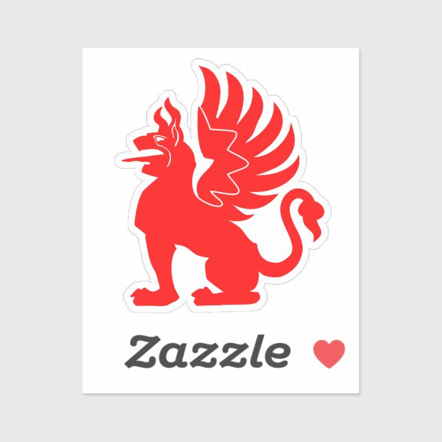 9. Staffel III./JG 26 Red Griffin 0B Insignia Aufkleber (Blatt)