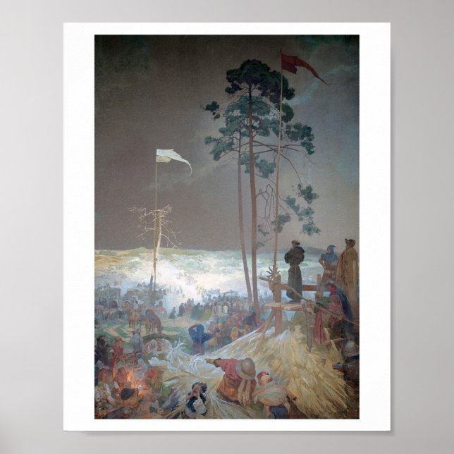 9. Treffen in Krizky, Mucha Poster (Vorne)