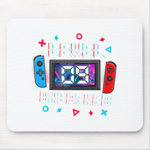 9 Unverriegelter Gamer 9. Geburtstag Geschenk Vide Mousepad